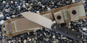 BKR16POL Becker Short Drop Point