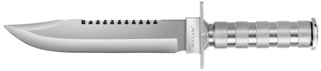 Maxam Survival Knife Aluminium Handle Rambo Style
